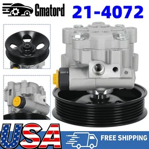 21-4072 Power Steering Pump w/ pulley For Chevrolet Equinox V6 3.6L 2013-2017 US - Picture 1 of 12