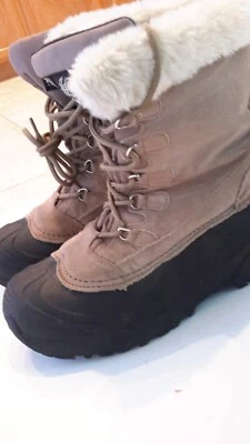 Botas Itasca 3M Thinsulate #657211WR Talla 8 Bronceadas Clima Frío Nieve Exterior Usadas Foto 1 de 4