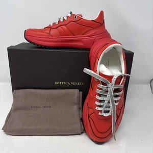 Bottega Veneta Sneaker/Rubber Sole Tennis Calf Size 37 C US 6.5 - Picture 1 of 13