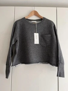 American Vintage - Cropped Sweater mit gerolltem Saum - Bild 1 von 6