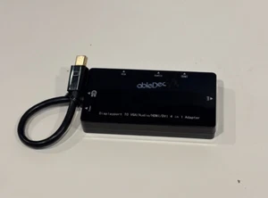 mini displayport to hdmi/vga/audio/dvi 4 in 1 adapter - Picture 1 of 3