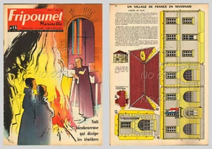FRIPOUNET 1965 N°  15  15/04/1965  HOTEL DE VILLE VILLAGE BRINON SUR BEUVRON - Foto 1 di 1