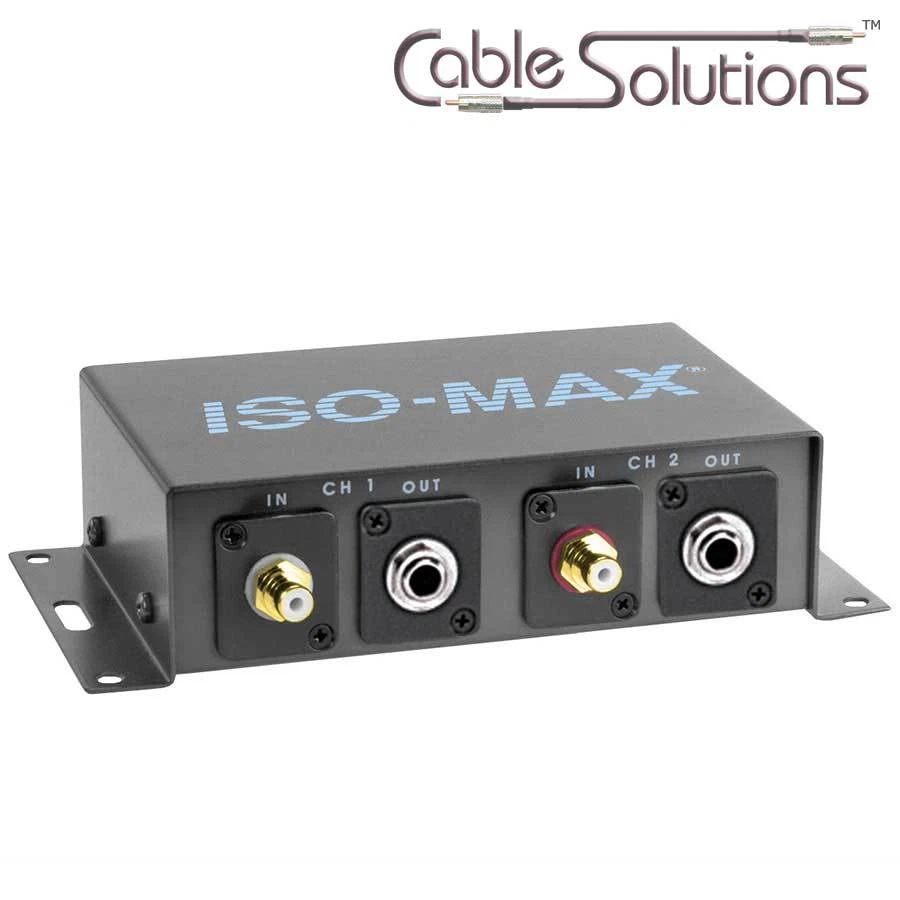 Jensen Transformers DM2 PO-2RP Stereo Line Output Hum/Noise Eliminator/Isolator - Image 1 of 1