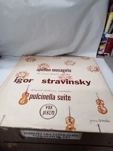 Igor Stravinsky THE VIENNA CHAMBER ORCHESTRA VINYL PULCINELLA SUITE RARE - Picture 1 of 18