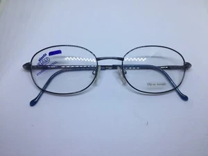 SAFILO ELASTA 7043 occhiali da vista vintage uomo metallo ovale man glasses - Foto 1 di 7