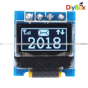 Weiß 0,49 Zoll OLED 64x32 I2C IIC Display Bildschirm Modul für Arduino - Bild 1 von 11