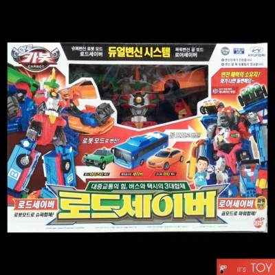 Hello Carbot Road Saver Saber Bear Transforming Robot figure Car Vehicle Toy - Image 1 of 4
