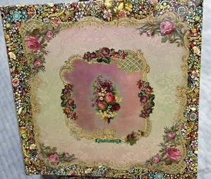Cuaderno diario de tapa dura floral victoriano Michal Negrin - Imagen 1 de 5