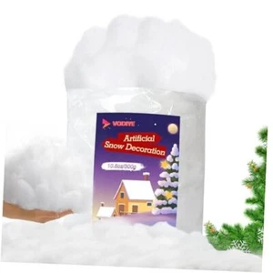 Fake Snow for Christmas Decor, 10.5oz/300g - Soft & Lifelike 10.5oz / 300g - Picture 1 of 8