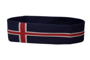 Stirnband Island 6x21cm Schweißband für Sport Headband - Bild 1 von 1