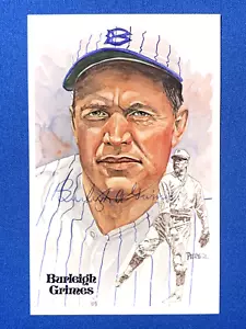 Burleigh Grimes HOF signierter mattierter Perez Steele PC Los Angeles Dodgers PSA - Bild 1 von 5