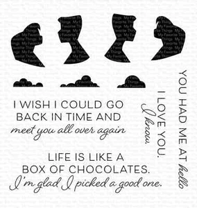 My Favorite Things 4" x 4" Clear Stamps At The Movies CS-775 - Bild 1 von 3