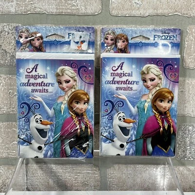 Invitaciones de fiesta Frozen Elsa & Anna 16 invitaciones con sobres y agradecimiento Foto 1 de 4