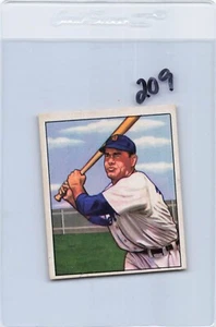 1950 Bowman #211 Charlie Keller Tigers EX/MT *209 - Picture 1 of 2