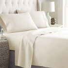 1000TC Hotel Egyptian Cotton Bedding Collection Select Size & Pattern Ivory