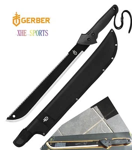 Authorized Gerber Hunting Camping Senior Gator Machete Knife 31-000758 + Sheath - Picture 1 of 5