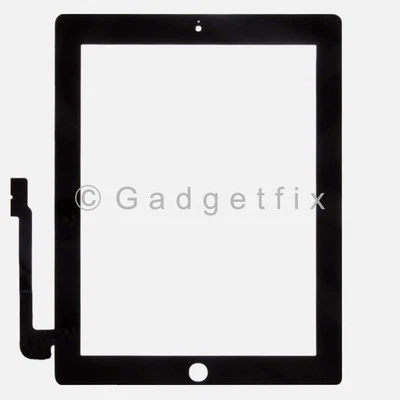 US iPad 3 3rd Gen Generation Compatible Touch Screen Panel Glass Digitizer Lens - Image 1 of 2
