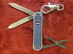 Victorinox Classic Limited Edition 58mm Night Dive Blue Alox Swiss Army Knife - Picture 1 of 8