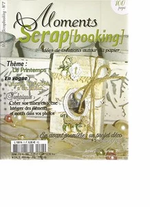 MOMENTS SCRAPBOOKING N°07 THEME : LE PRINTEMPS /  FICELLE / CREER MISE EN SCENE - Imagen 1 de 1