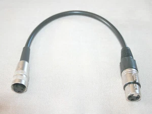 Tuchel ADAPTER Kleintuchel w - XLR w für Klein + Hummel  K+H Aktivboxen - Bild 1 von 3