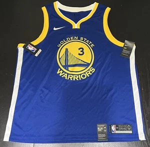 Nike Golden State Warriors David West Men's Blue Swingman Jersey 2XL 56 - Picture 1 of 7