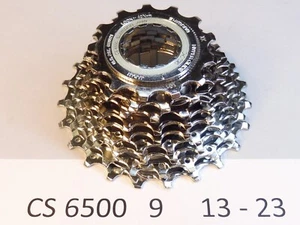 Shimano Ultegra 6500 - Juego de piñones de casete 9 velocidades 13/23 - NOS L'eroica - Imagen 1 de 3