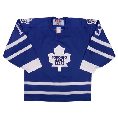 Vintage CCM Mats Sundin Toronto Maple Leafs #13 Jersey Azul Adulto Grande *DEFECTOS* Foto 1 de 4