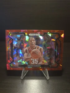 2024 Panini Prizm Draft Picks - Red Cracked Ice Prizm #42 Kevin Durant - Foto 1 di 2