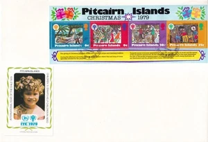 SA32h Pitcairn Islands 1979 International Year of Child FDC - Picture 1 of 1