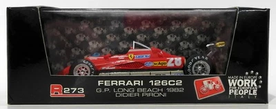 Brumm 1/43 Scale R273 - Ferrari 126C2 - GP Long Beach 1982 - Didier Pironi — 第 1/3 张图片