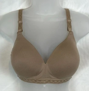 New Tan Warners Women’s Wirefree Full Coverage Bra / 36D - Picture 1 of 8