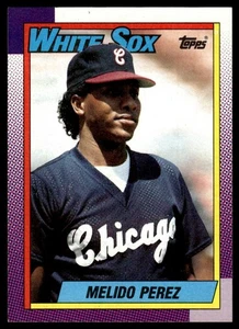 1990 Topps Melido Perez #621 Chicago White Sox - Picture 1 of 2
