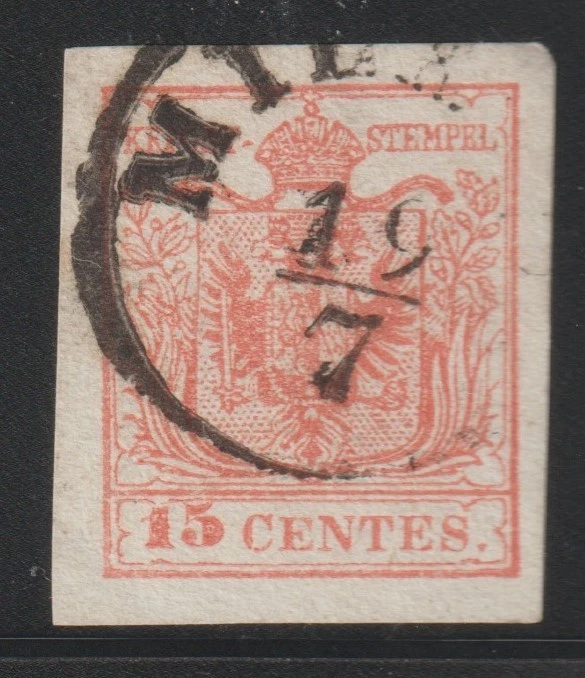 ANTICHI STATI LOMBARDO -VENETO 15 CENT   RIF 2196 - Immagine 1 di 1
