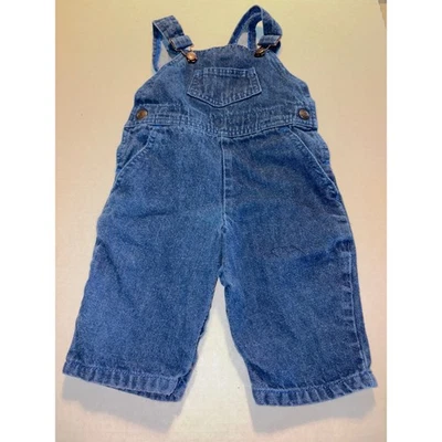 Mono vaquero estilo vintage correas ajustables bebé niño 12 m de colección Foto 1 de 4