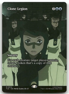 Clone Legion Borderless MTG Avatar: The Last Airbender: Eternal-Legal 12 M NM - Image 1 of 2