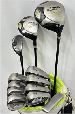 Ping Club Set Orange Dot 1W 5W HY 5-9i W 52 58 PT 12pc RH Graphite Stiff & SR - Image 1 of 4
