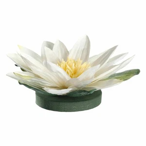 Leonardo Fiore Water Lily Floating Artificial Flower Decoration Rose Ø 18 cm - Foto 1 di 3