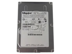 Maxtor 147GB 10K 8J147S0 SAS Serial SCSI Hard Drive - Picture 1 of 3