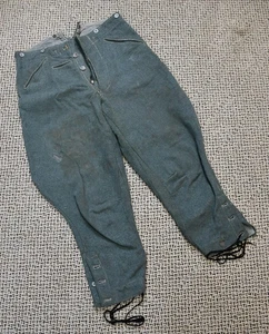 Uniforme alemán Segunda Guerra Mundial túnica pantalones pantalones Heer 1944 fecha ejército de Estados Unidos veterano estado - Imagen 1 de 11