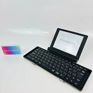 Kingjim Digital Memo Pomera DM30 Dark Compact Lightweight Keyboard Pad Japan - Picture 1 of 16