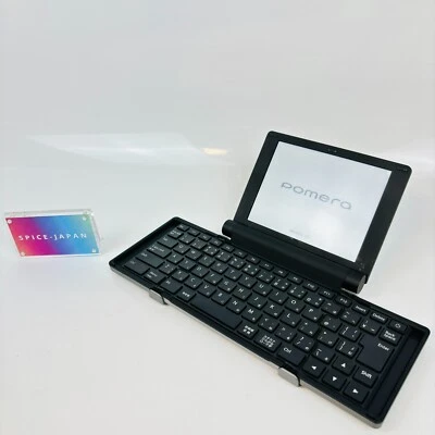 Kingjim Digital Memo Pomera DM30 Dark Compact Lightweight Keyboard Pad Japan - Image 1 of 4