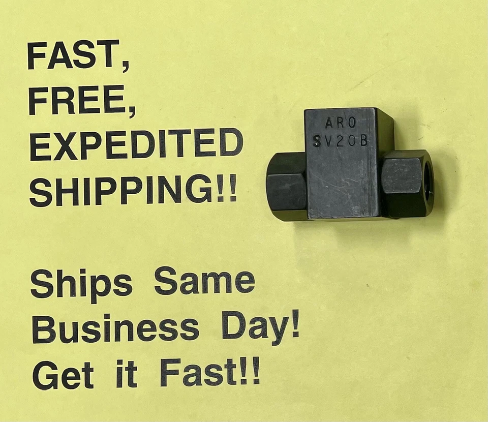 Deltrol - Pneutrol - ARO SV20B - FREE EXPEDITED SHIPPING; SHIPS SAME DAY - Image 1 of 1