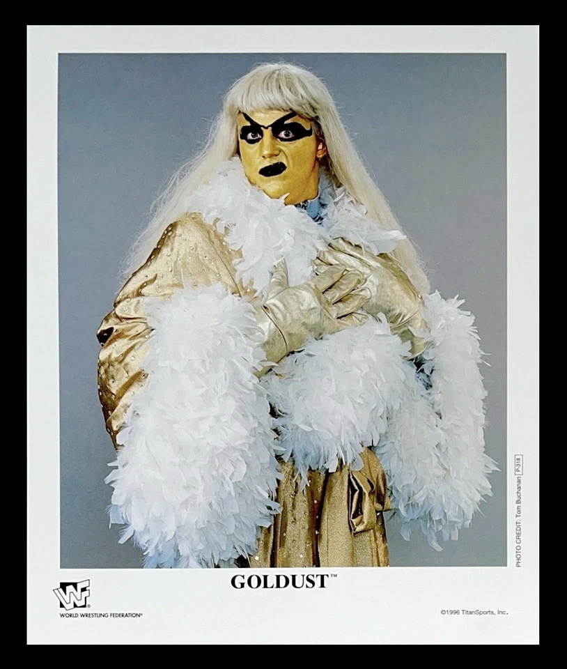 FOTO PROMOCIONAL ORIGINAL 8X10 CON LICENCIA OFICIAL WWE GOLDUST P-318 DE 1996 RARA Foto 1 de 1