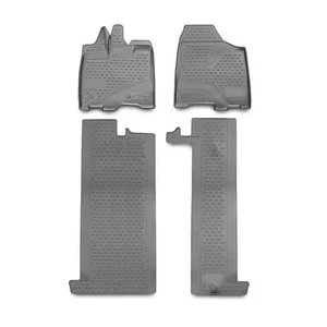 OMAC Floor Mats Liner for Toyota Sienna 7 Seats 2013-2020 Gray 4 Pcs - Picture 1 of 10