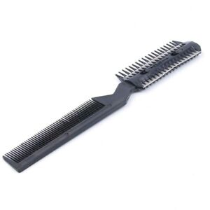 CAT DOG PET PUPPY LONG HAIR GROOMING COMB BRUSH TRIMMER RAZOR CUTTER BLACK