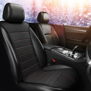 Car Heated Seat Cover Cushion Warmer Heating Warming Pad Cover Adjustable Winter - Picture 1 of 15