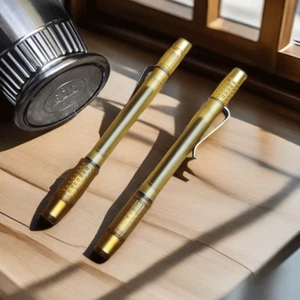 Ultem PEI Pocket Pen Saugkappe Signature Pen Tragbar Kugel EDC Pen - Bild 1 von 12