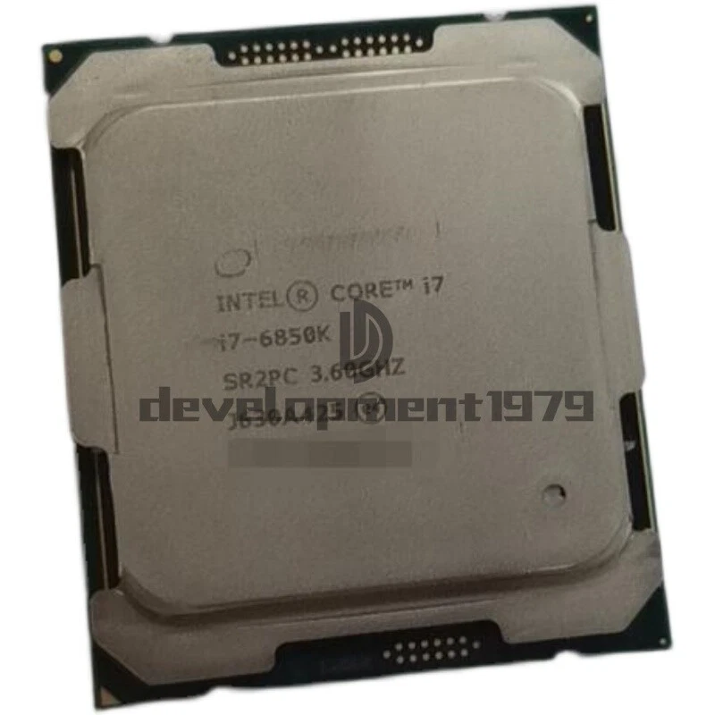 1PC Intel Core i7-6850K 6-Core 3.6 GHz LGA 2011 Desktop CPU Used - Image 1 of 1