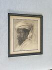 Fantastic Dixie Selden (1868- 1935) drawing. Large portrait. Signed dated