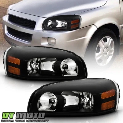 Faros relé Uplander Montana SV6 05-07 Uplander Montana SV6 2005-2009 negros actualizados Foto 1 de 4